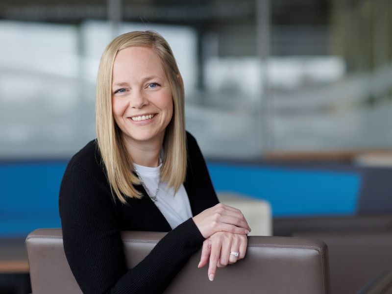 Pictured: 2024 Clement Employee Service Award winner Amy Hassett. Photo credit: Dave Stobbe